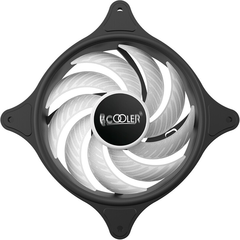 Вентилятор для корпуса PcCooler F3 X120R WH Reverse ARGB 120х120x25 белый 4-pin 28.4дБ (F3 X120R ARG