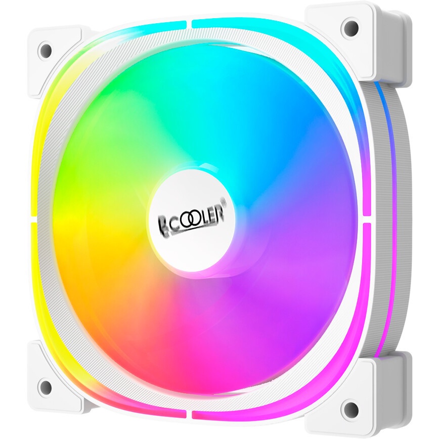 Вентилятор для корпуса PcCooler F3 X120 BK ARGB 120х120x25 черный 4-pin 28.4дБ (F3X120-BKAC012-GL) R