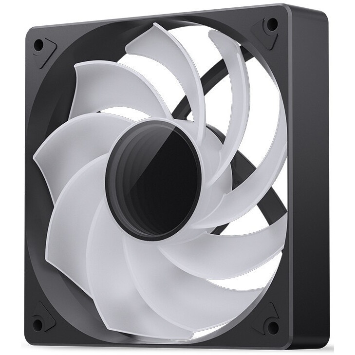 Вентилятор корпусный/ Case Cooler Raijintek AGERAS 12 ARGB-1 (120x120x25mm, 4-pin PWM, 67.38CFM, 33d