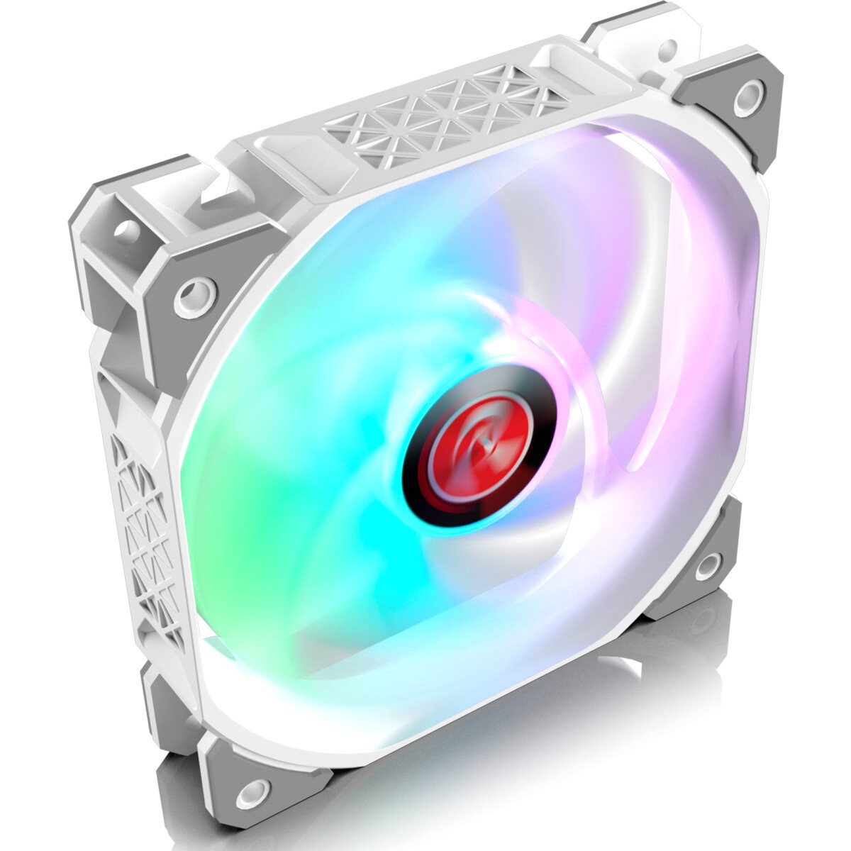 Вентилятор корпусный/ Case Cooler Raijintek AGERAS 12 ARGB-1 (120x120x25mm, 4-pin PWM, 67.38CFM, 33d