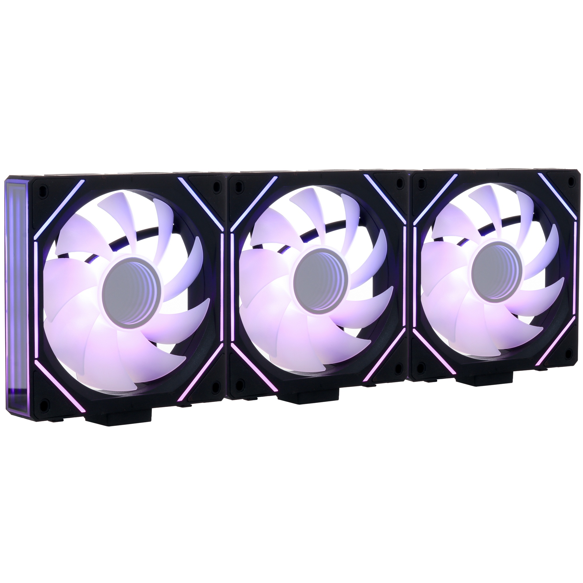 Вентилятор для корпуса Fan Ocypus Gamma F12 UNI BK ARGB 3 IN 1 PWM черный