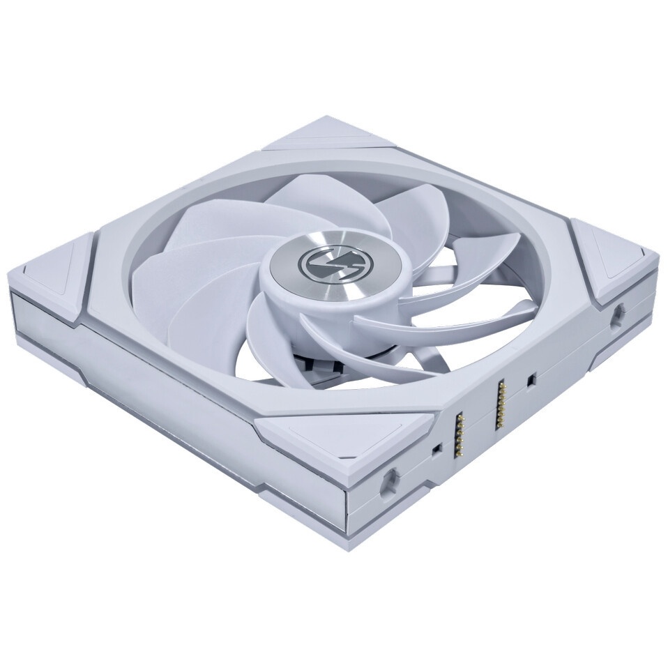 Кулер для ПК/ Case Cooler HSPD FN001 Black (140x140x25mm, 4-pin PWM, ARGB, 58.7CFM, 35dBA, 1500RPM,
