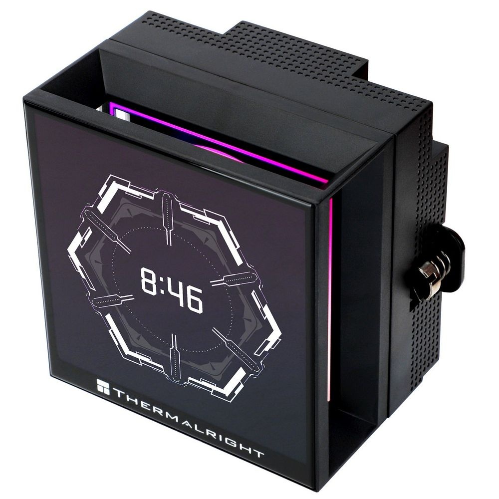 Жидкостная система охлаждения Thermalright Hyper Vision 360 Argb Black/ Display/ all Intel/AMD