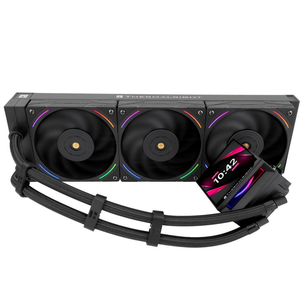 Жидкостная система охлаждения Thermalright Hyper Vision 360 Argb Black/ Display/ all Intel/AMD