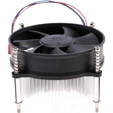 Кулер для процессора DEEPCOOL CK-11508 V2 черный, 92 мм, алюминий, 2200 об/мин, 25 дБ, 3 pin, 65 Вт,