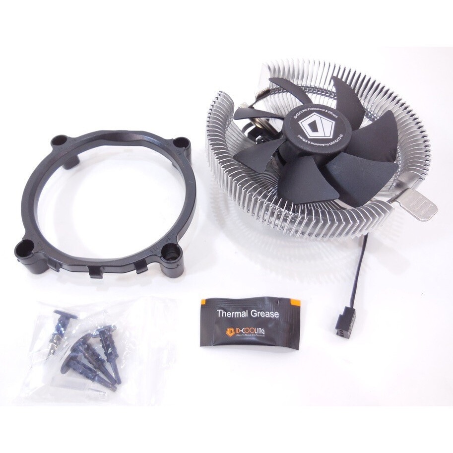 Кулер для процессора DEEPCOOL CK-11508 V2 черный, 92 мм, алюминий, 2200 об/мин, 25 дБ, 3 pin, 65 Вт,