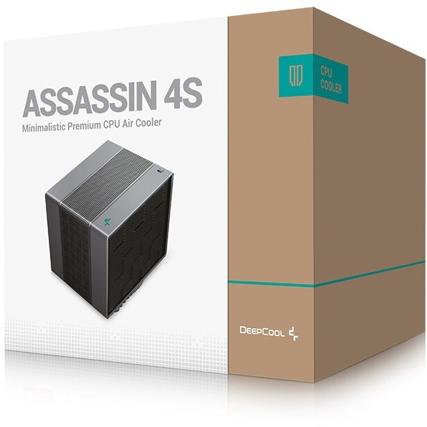 Кулер для процессора DeepCool AS500 PLUS (R-AS500-BKNLMP-G) (4pin, 1155/1200/2011/2066/AM4-FM2, 500-