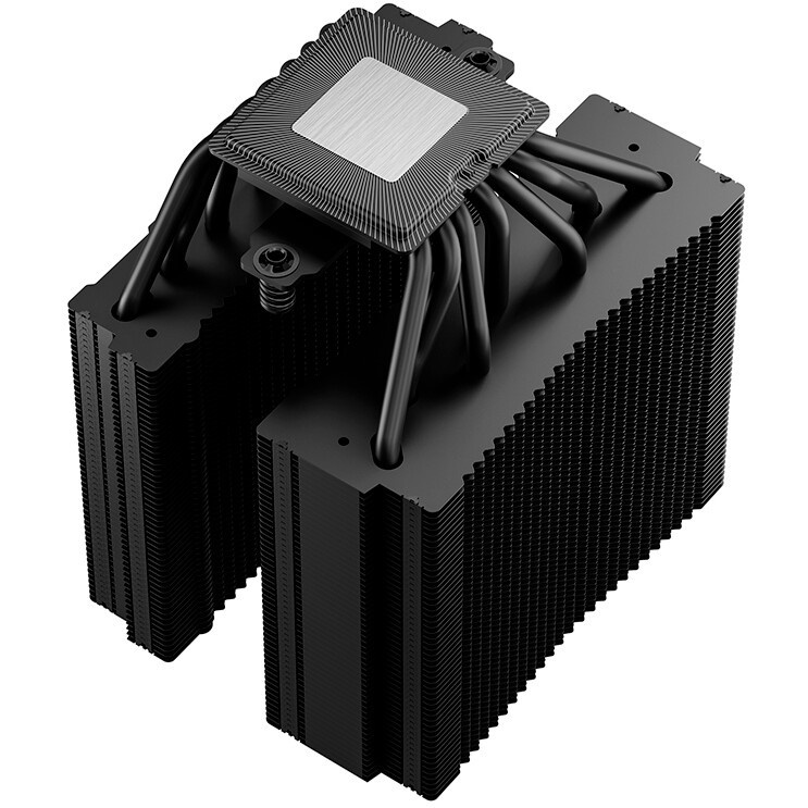 Кулер для процессора DeepCool AS500 PLUS (R-AS500-BKNLMP-G) (4pin, 1155/1200/2011/2066/AM4-FM2, 500-