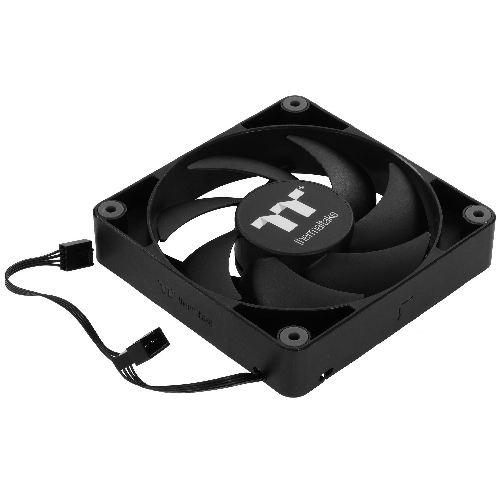 Комплект вентиляторов для корпуса Thermaltake CT120 (2 шт.) черный, 120 мм, 2000 об/мин, 25.8 дБ, 4