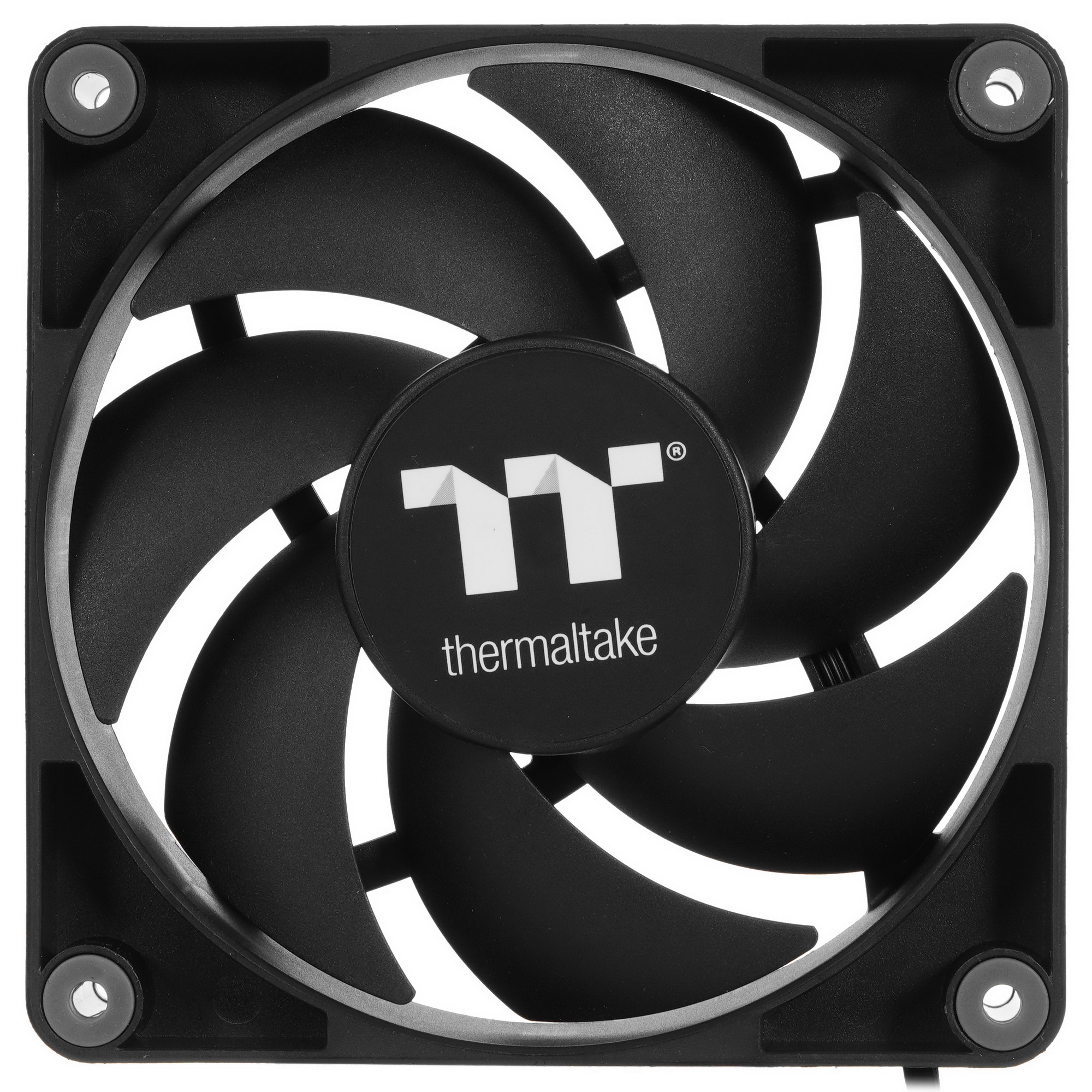 Комплект вентиляторов для корпуса Thermaltake CT120 (2 шт.) черный, 120 мм, 2000 об/мин, 25.8 дБ, 4