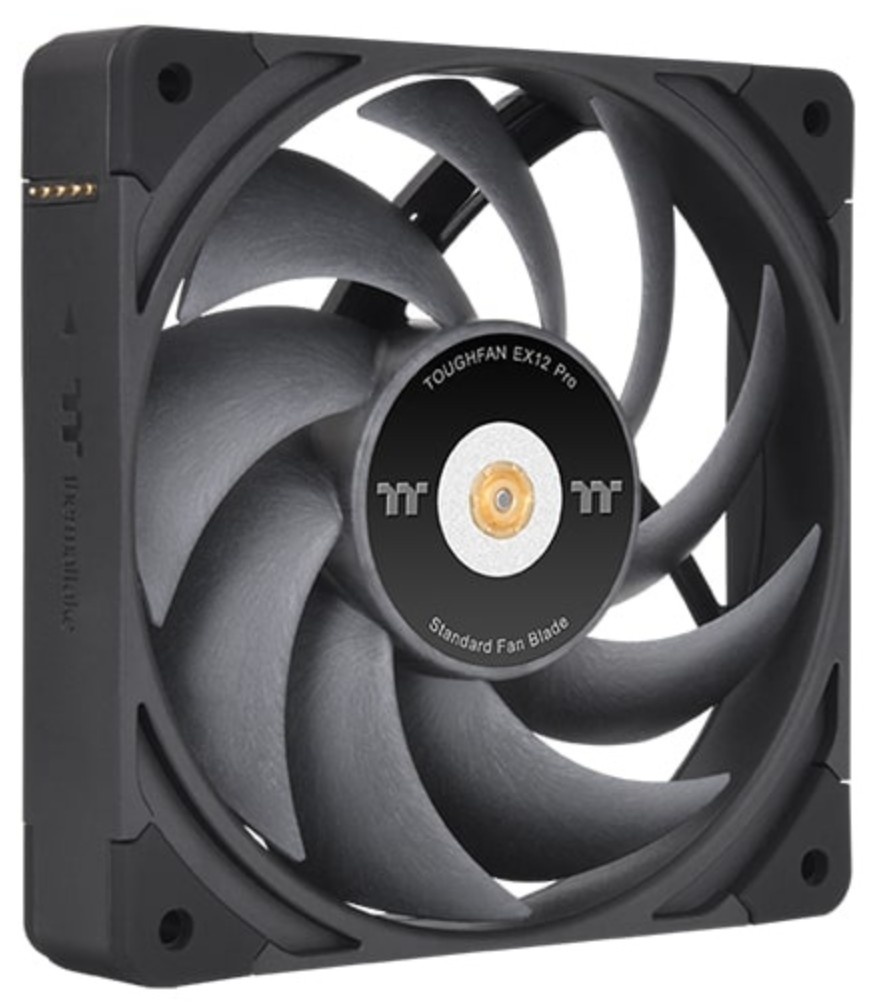 Комплект вентиляторов для корпуса Thermaltake TOUGHFAN EX12 Pro (3 шт.) черный, 120 мм, 2000 об/мин,