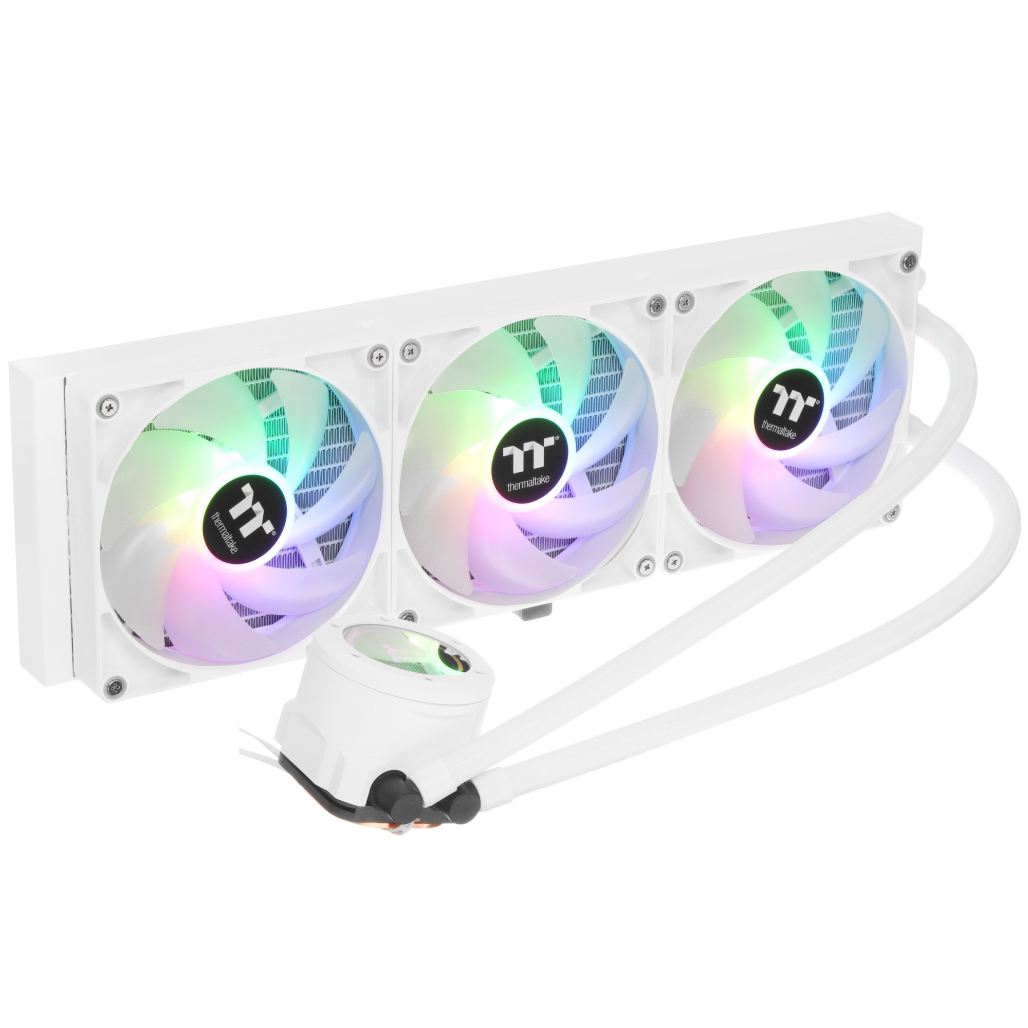 Система водяного охлаждения Thermaltake TH420 V2 Snow Edition ARGB Soc-AM5/AM4/1151/1200/1700 белый