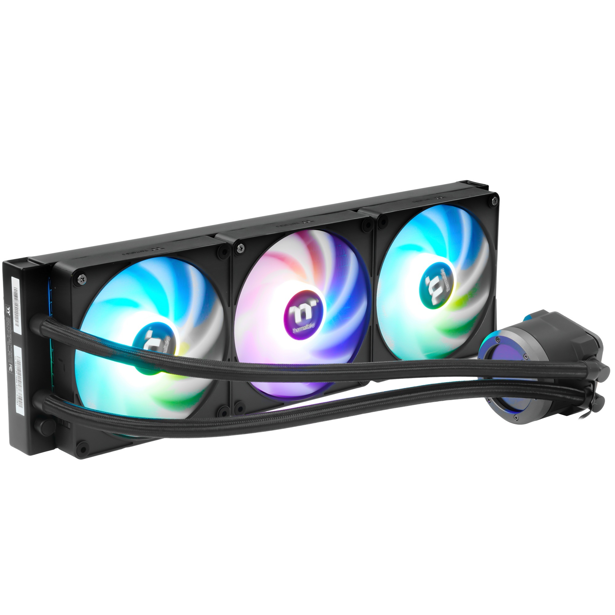 Система водяного охлаждения Thermaltake TH420 V2 Ultra EX ARGB Soc-AM5/AM4/1151/1200/1700 черный 4-p