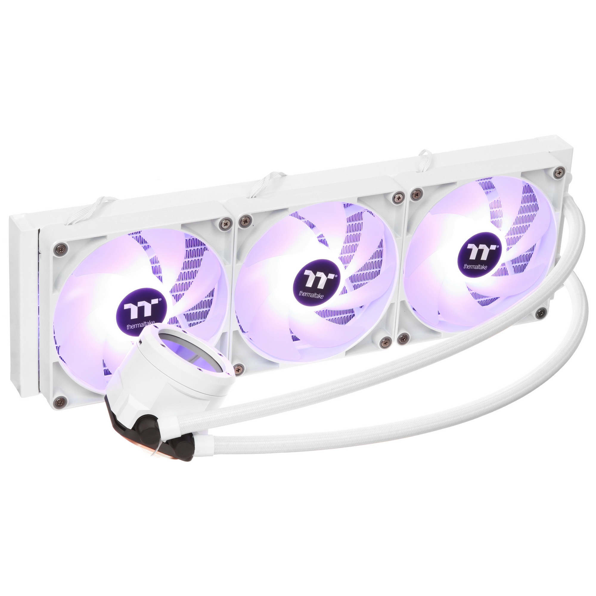 Система водяного охлаждения Thermaltake TH420 V2 Ultra Snow Edition ARGB Soc-AM5/AM4/1151/1200/1700