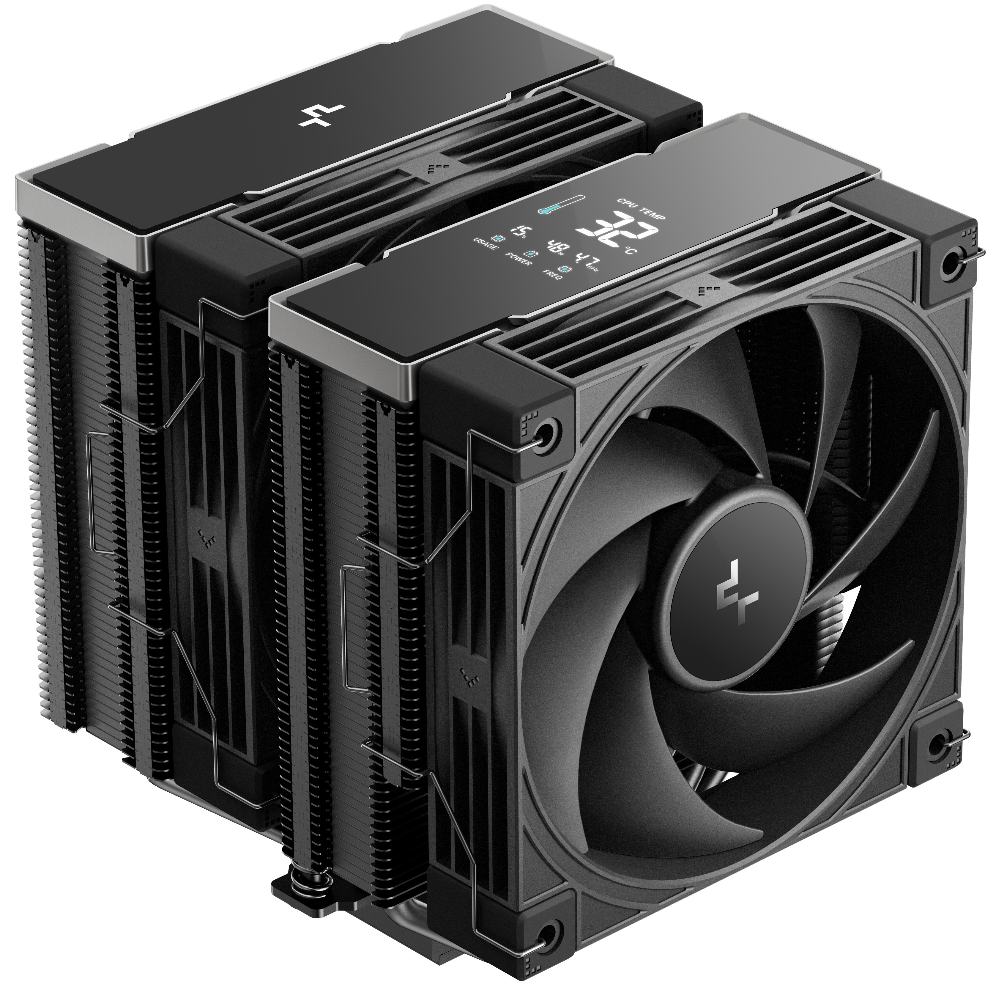 Кулер для процессора DEEPCOOL AK620 G2 DIGITAL NYX LGA1851/1700/1200/115X/AM5/AM4 (8шт/кор, TDP 260W
