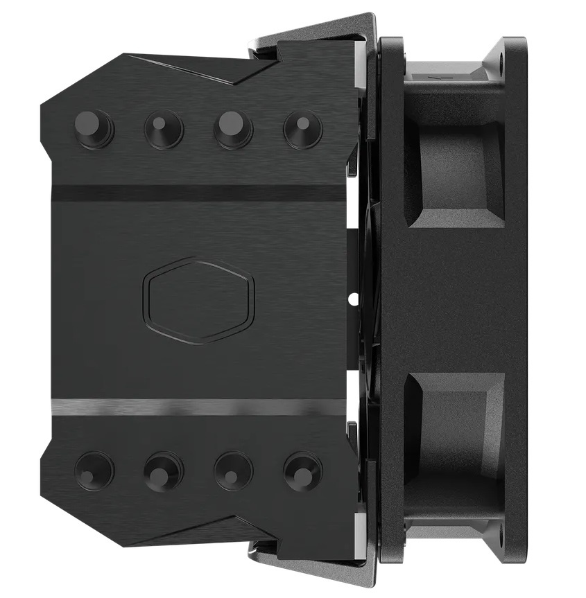 Устройство охлаждения(кулер) Cooler Master Hyper 411 Nano Soc-AM5/AM4/1200/1700/1851 черный 4-pin 30
