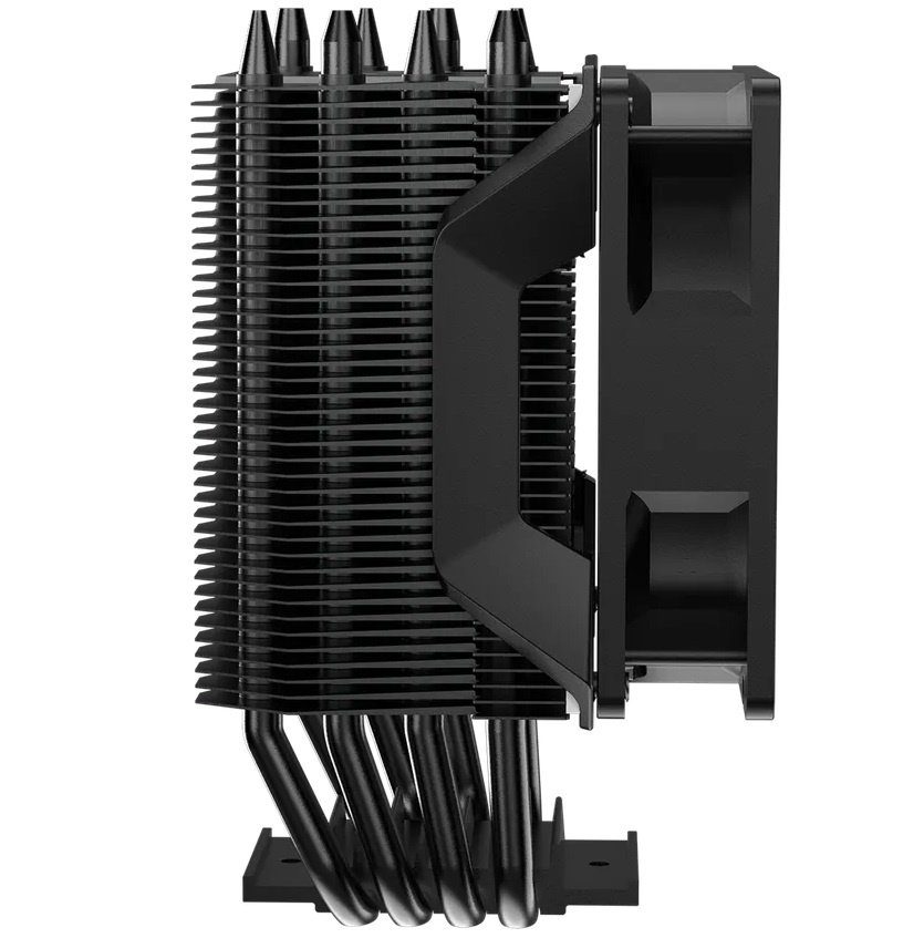 Устройство охлаждения(кулер) Cooler Master Hyper 411 Nano Soc-AM5/AM4/1200/1700/1851 черный 4-pin 30