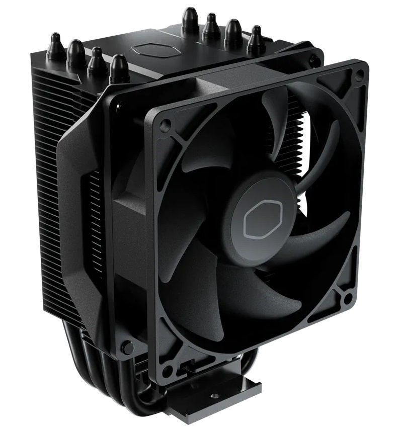 Устройство охлаждения(кулер) Cooler Master Hyper 411 Nano Soc-AM5/AM4/1200/1700/1851 черный 4-pin 30
