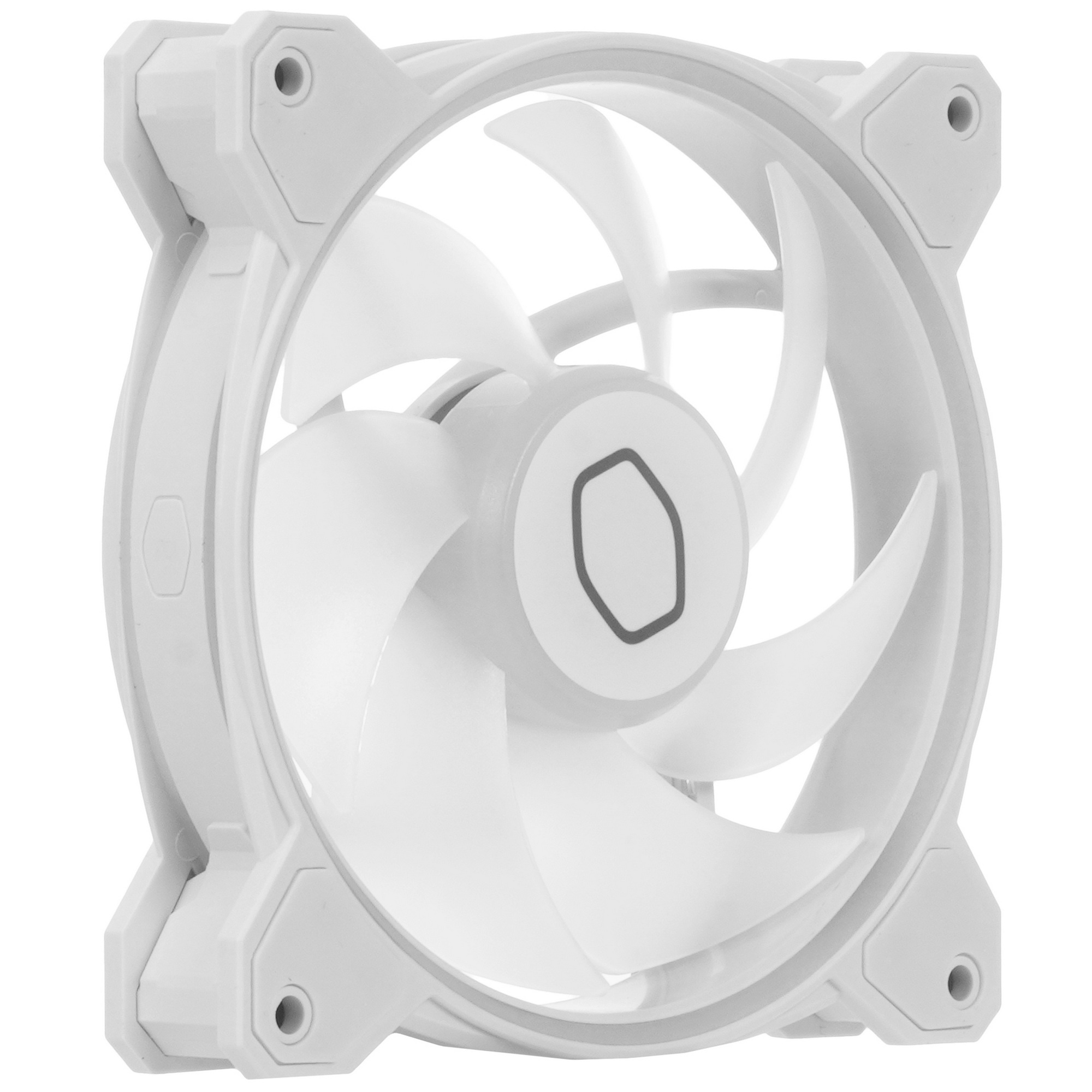 Вентилятор для корпуса Cooler Master MasterFan MF120 Halo2 ARGB 120х120x25 белый 4-pin 27дБ (MFL-B2D