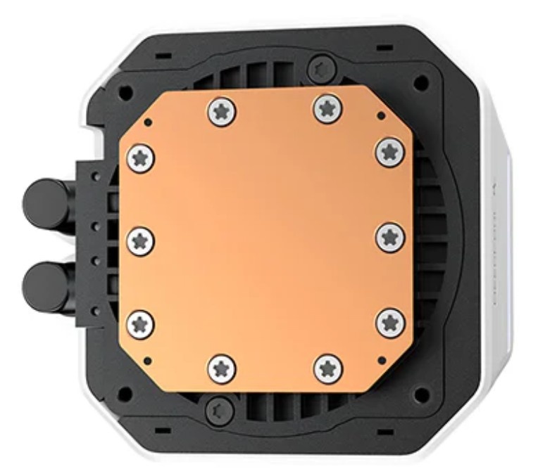 Система водяного охлаждения Deepcool LM240 WH ARGB Soc-AM5/AM4/1200/1700/1851 белый 4-pin 19-36dB Al