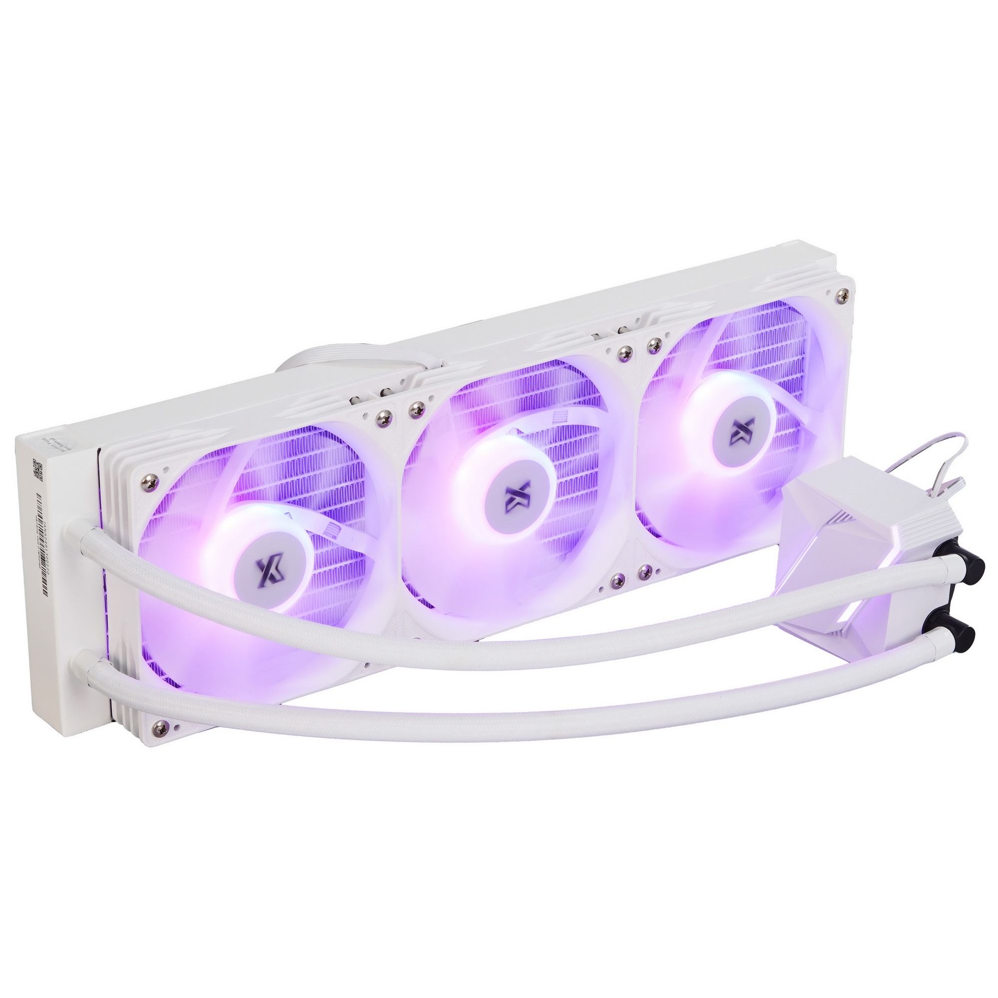Система водяного охлаждения Deepcool LM360 WH ARGB Soc-AM5/AM4/1200/1700/1851 белый 4-pin 19-36dB Al