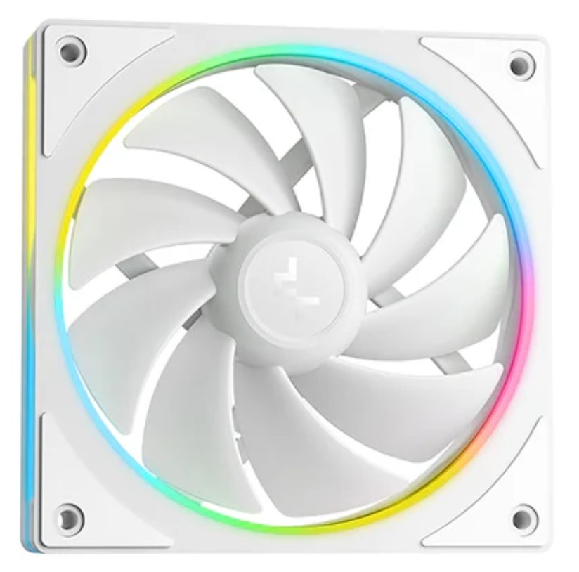 Система водяного охлаждения Deepcool LM360 WH ARGB Soc-AM5/AM4/1200/1700/1851 белый 4-pin 19-36dB Al