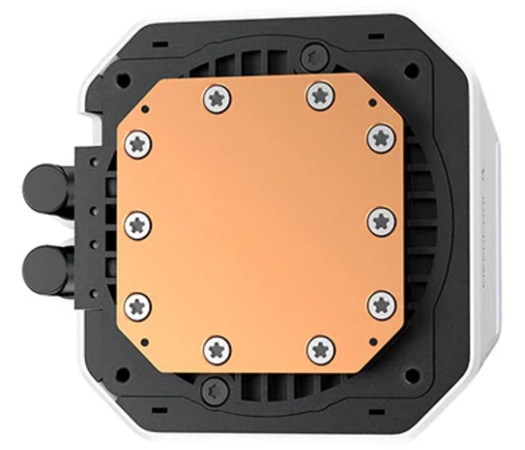 Система водяного охлаждения Deepcool LM360 WH ARGB Soc-AM5/AM4/1200/1700/1851 белый 4-pin 19-36dB Al