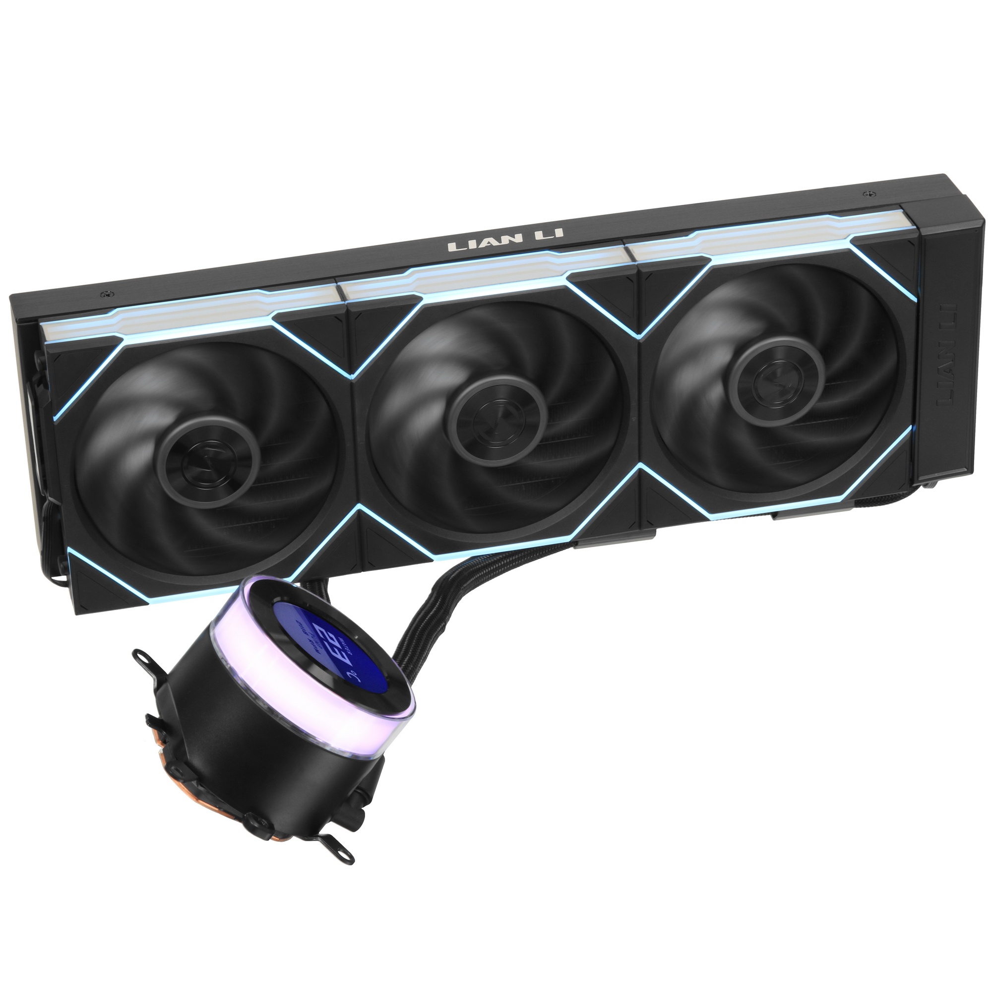 Система водяного охлаждения Lian-Li HydroShift II LCD-C 360TL ARGB Soc-AM5/AM4/1700/1851 черный 4-pi