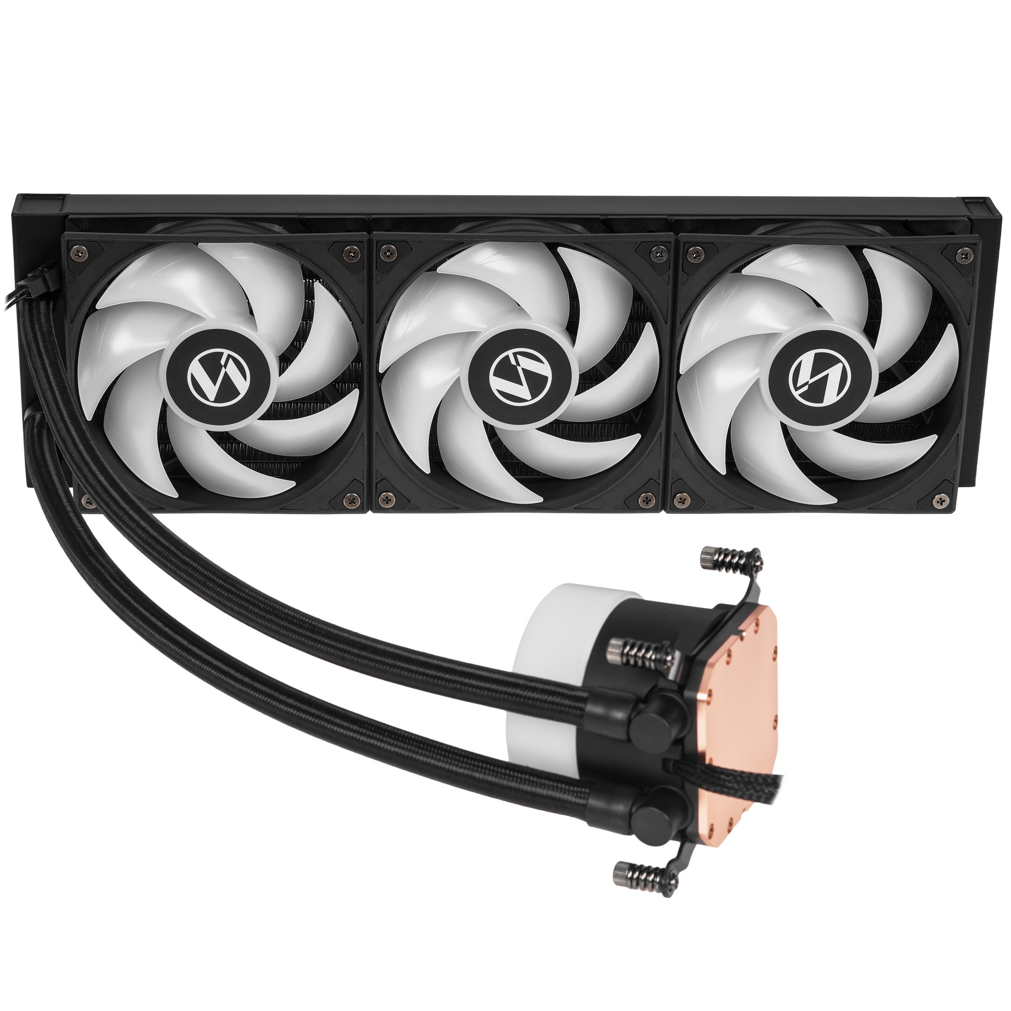 Система водяного охлаждения Lian-Li Galahad II Lite 360R ARGB Soc-AM5/AM4/1700/1851 черный34.8dB Al+