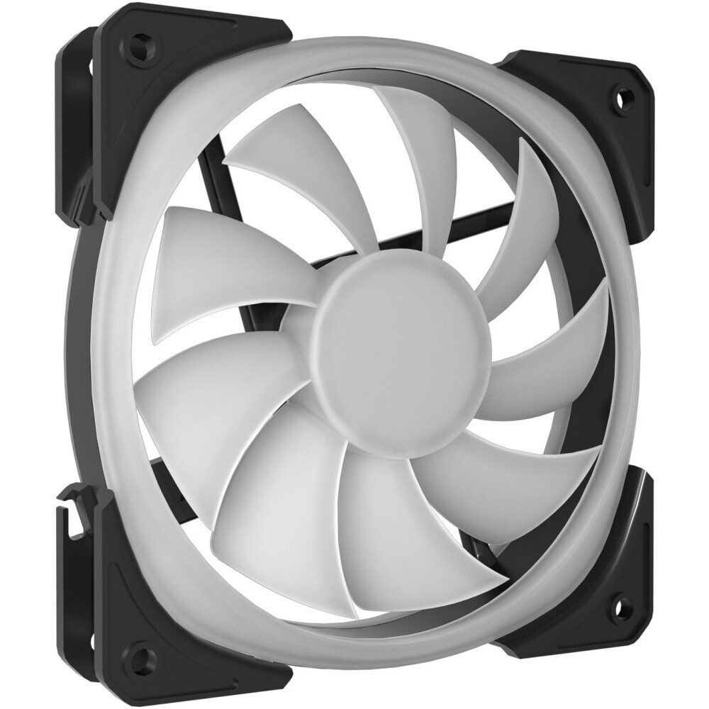 Вентилятор с подсветкой ExeGate EX12025H3P4PPRM-PWM.ARGB (120x120x25, ARGB, Hydraulic bearing (гидро