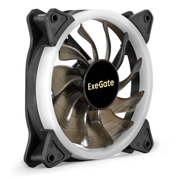 Вентилятор с подсветкой ExeGate EX12025H3P4PPRM-PWM.ARGB (120x120x25, ARGB, Hydraulic bearing (гидро