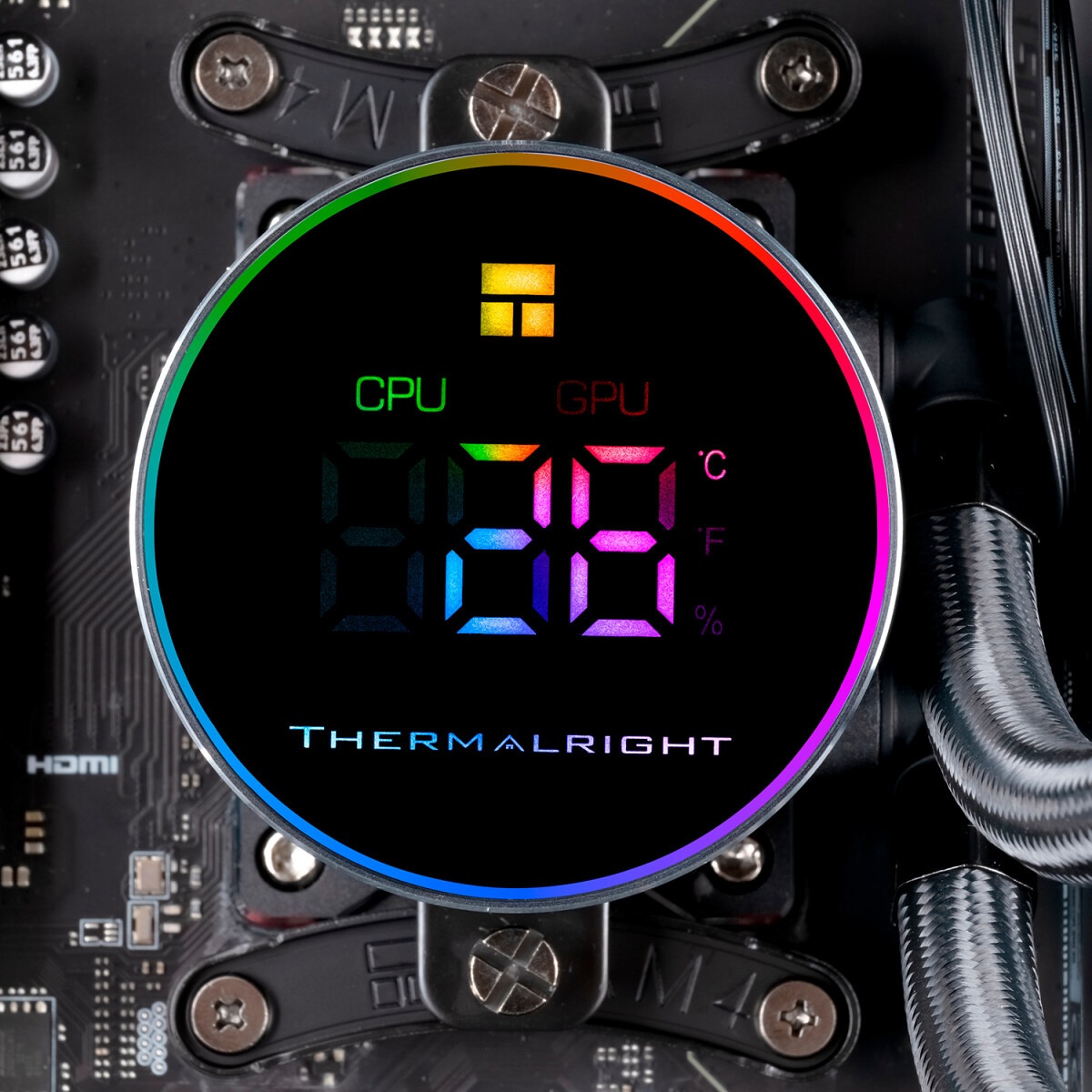 Система охлаждения Zalman CPU Liquid Cooler 360мм, черный