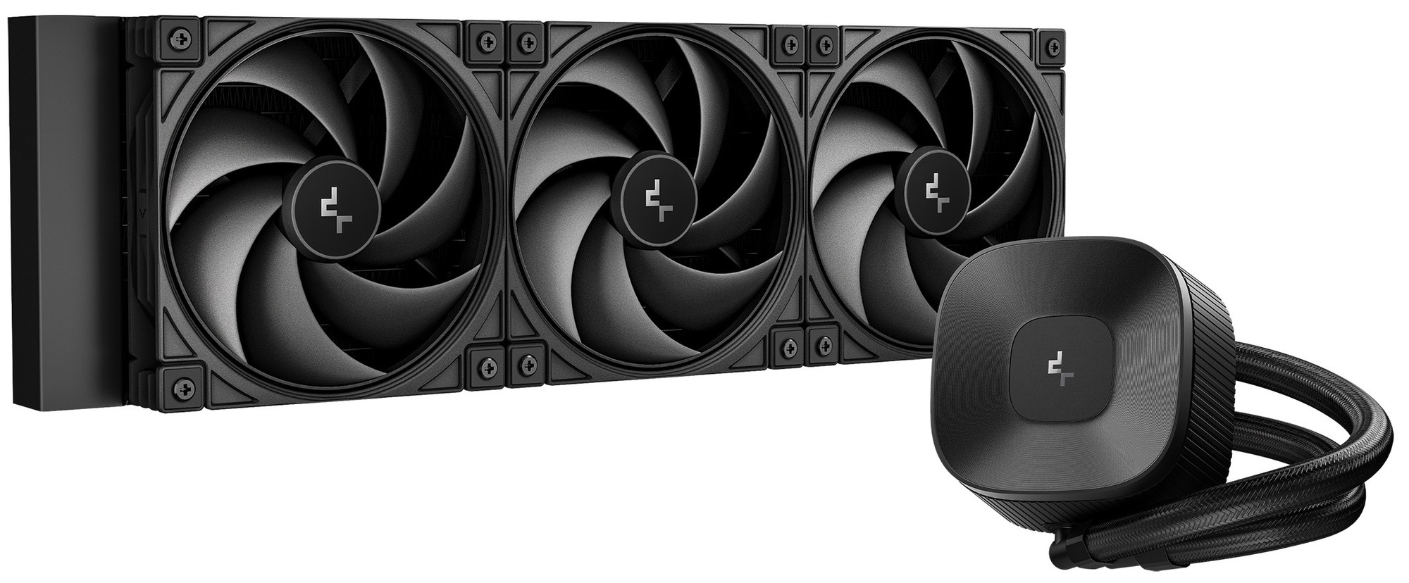 Система водяного охлаждения Deepcool LE360 V2 Zero Dark Soc-AM5/AM4/1200/1700/1851 черный 4-pin 19-3