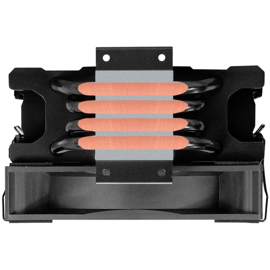 Кулер ExeGate Wizard EXX600-PWM.ARGB (Al+Cu, 6 тепл.трубки, LGA775/1150/1151/1155/1156/1200/1700/185