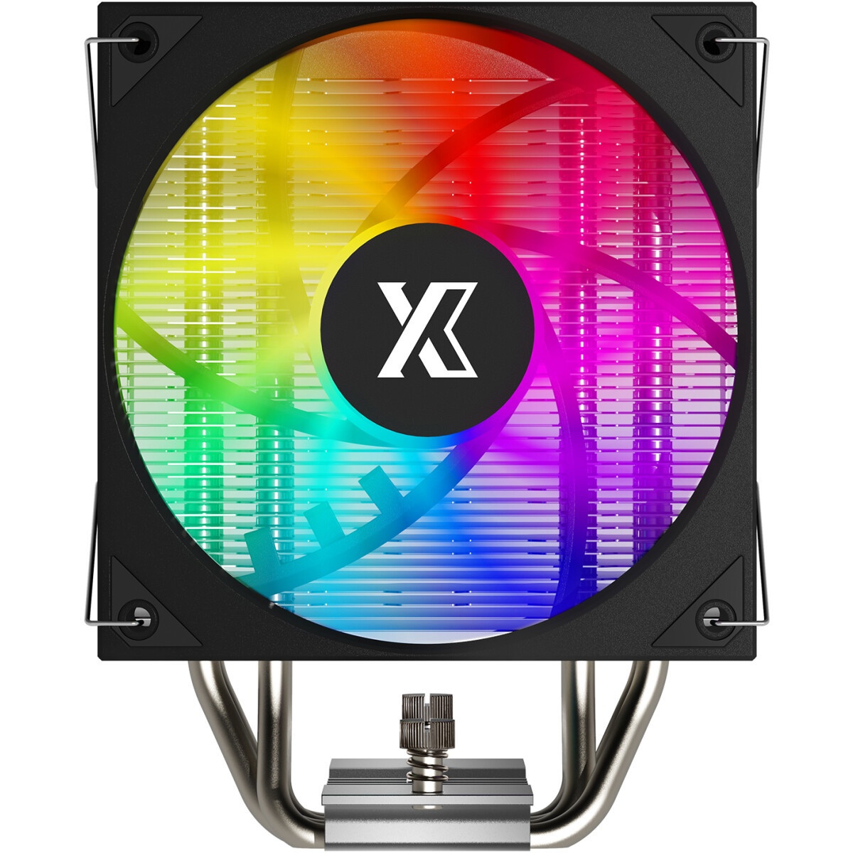 Кулер ExeGate Wizard EXX600-PWM.FRGB (Al+Cu, 6 тепл.трубки, LGA775/1150/1151/1155/1156/1200/1700/185