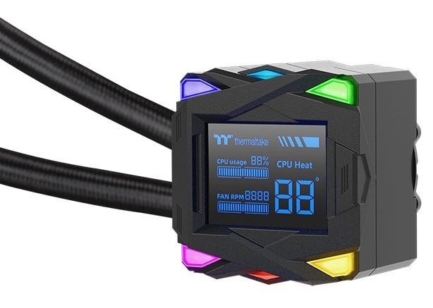 Система водяного охлаждения Thermaltake LA360-S ARGB Soc-AM5/AM4/1200/1700/1851 черный 4-pin 38.35dB