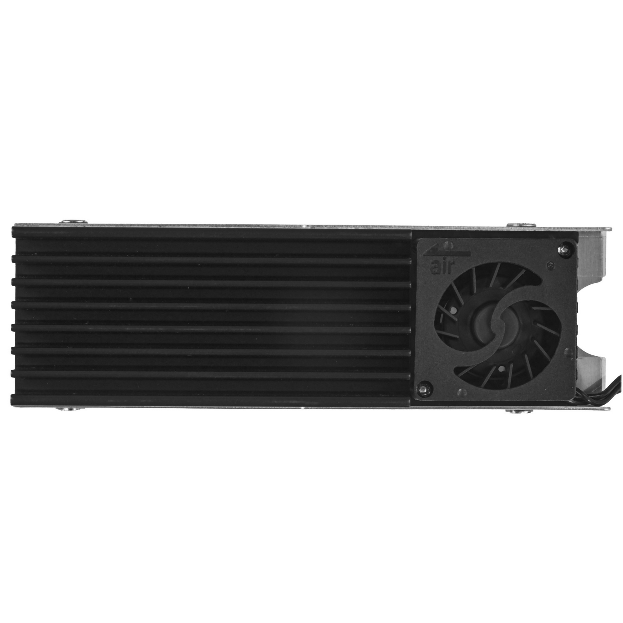 Радиатор для SSD Thermaltake MS-1 черный 16дБ металл Ret (CL-O043-AL02BL-A)