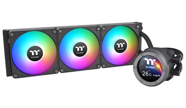 Система водяного охлаждения Thermaltake TH360 V2 Ultra EX ARGB Soc-AM5/AM4/1200/1700/1851 черный 4-p