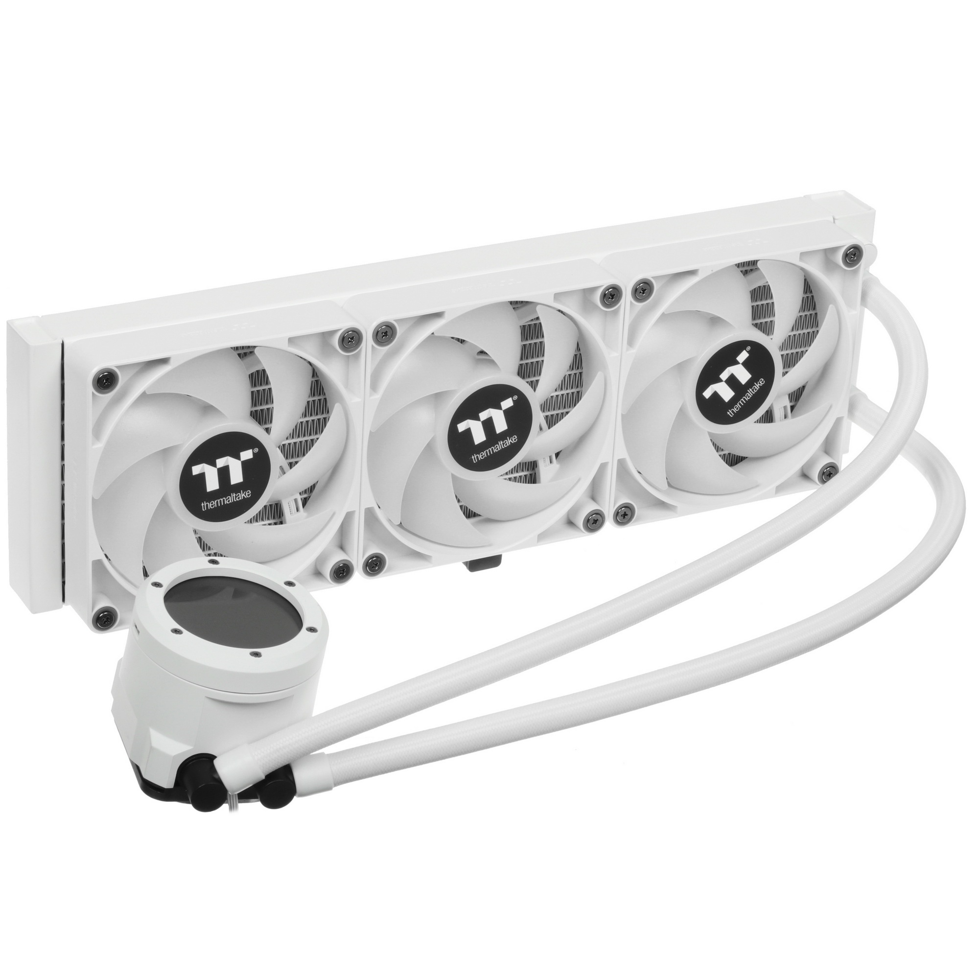 Система водяного охлаждения Thermaltake TH360 V2 Ultra Snow ARGB Soc-AM5/AM4/1200/1700/1851 белый 4-