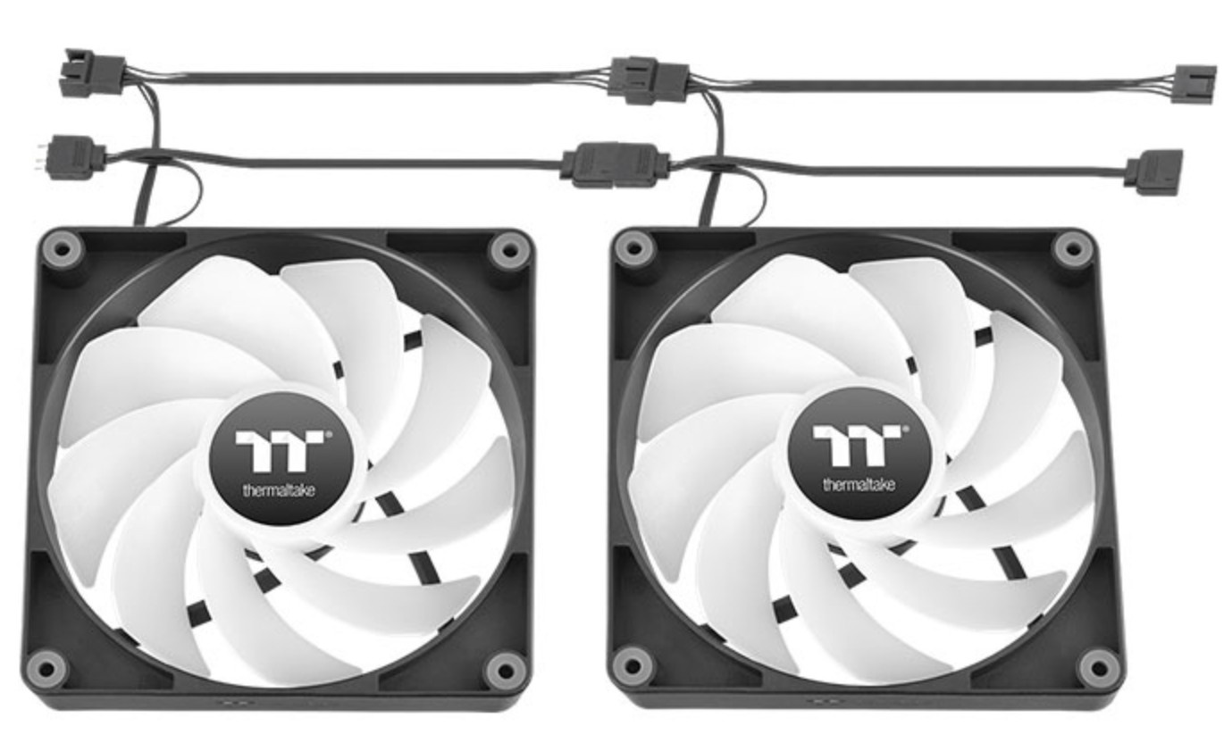 Вентилятор для корпуса Thermaltake CT140 Sync Reverse ARGB 140х140x25 черный 4-pin 32.8дБ (упак.:2шт