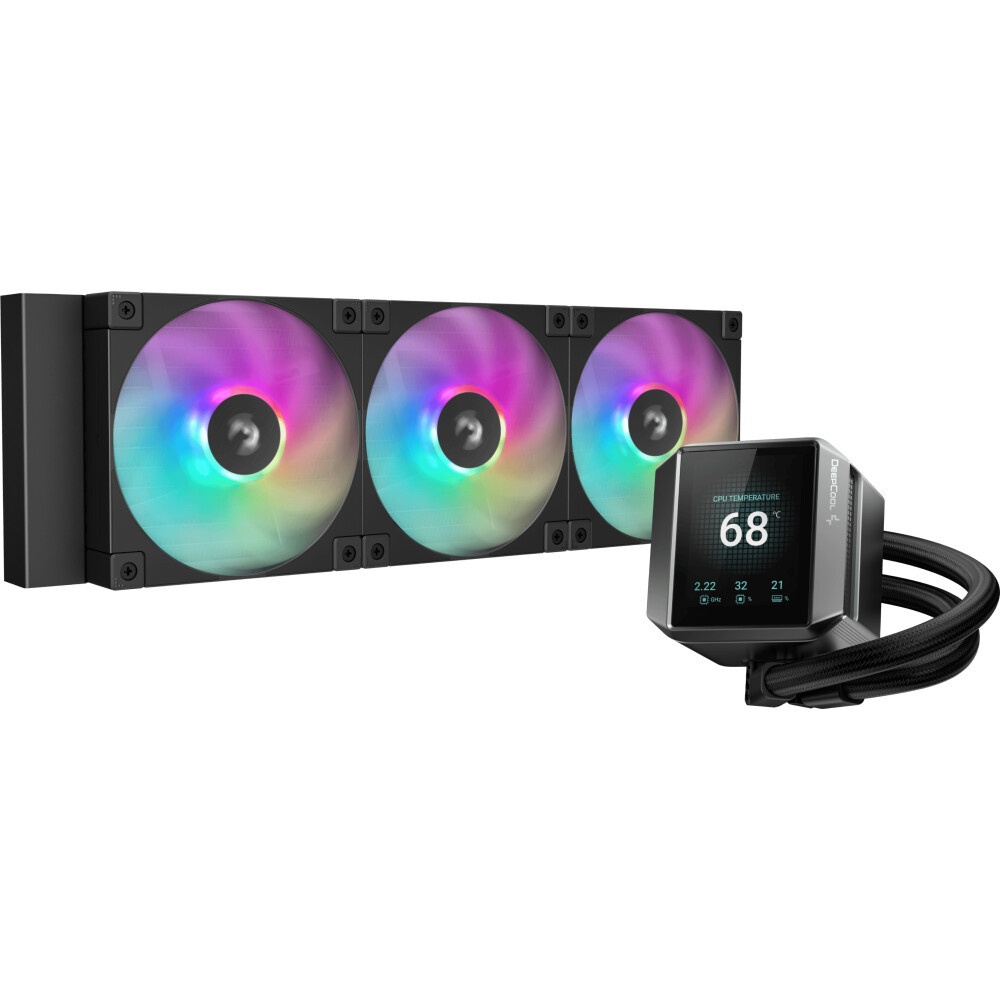 Система жидкостного охлаждения DeepСool LE360 V2 черный (R-LE360-BKAMMC-G-2)