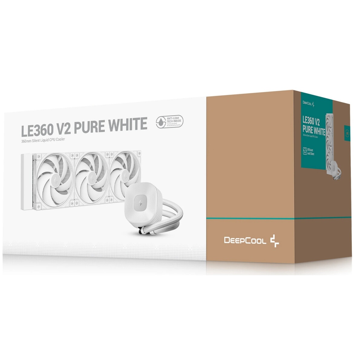 Система жидкостного охлаждения DeepСool LE360 V2 черный (R-LE360-BKAMMC-G-2)