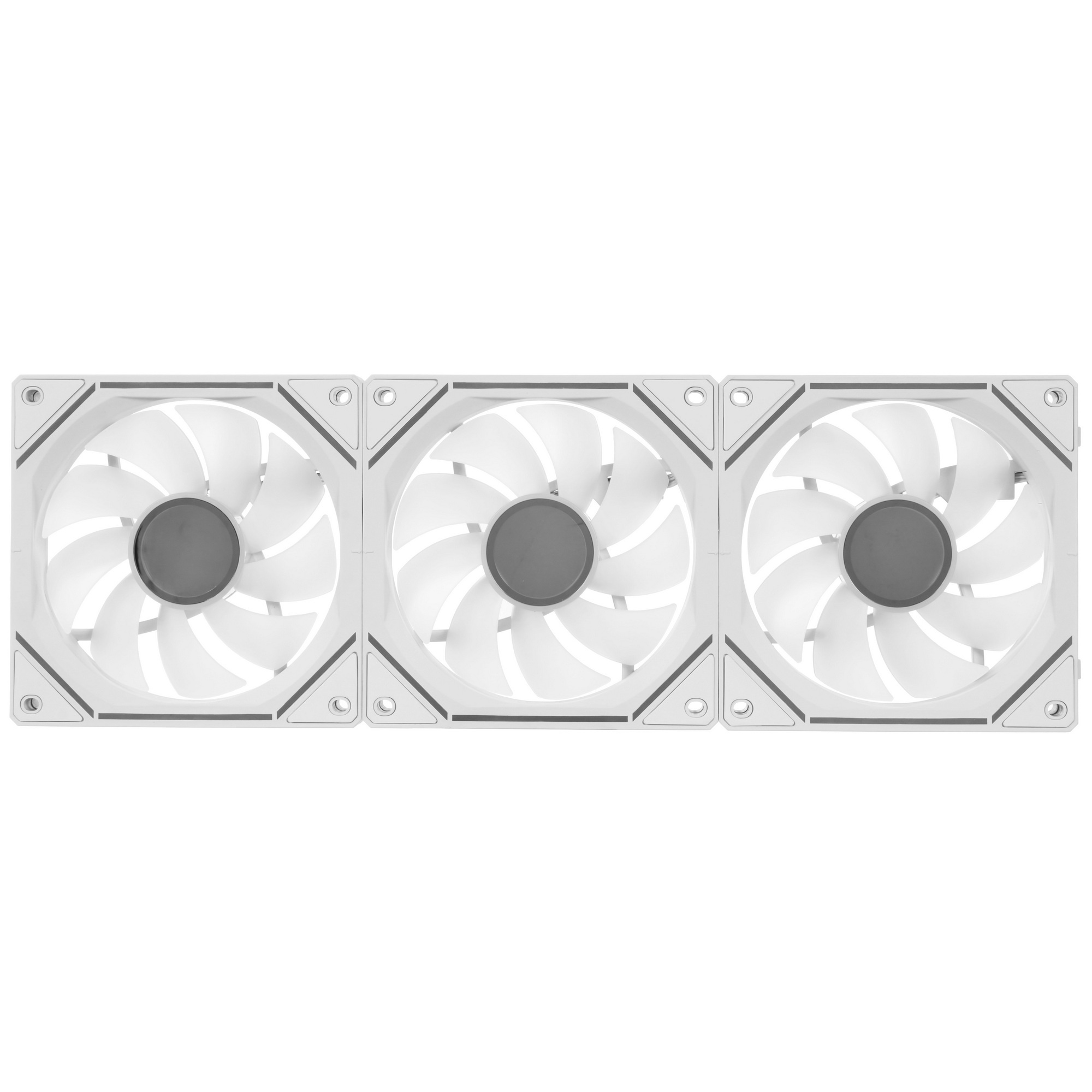 Вентилятор для корпуса Fan Ocypus Gamma F12 UNI WH ARGB 3 IN 1 PWM белый
