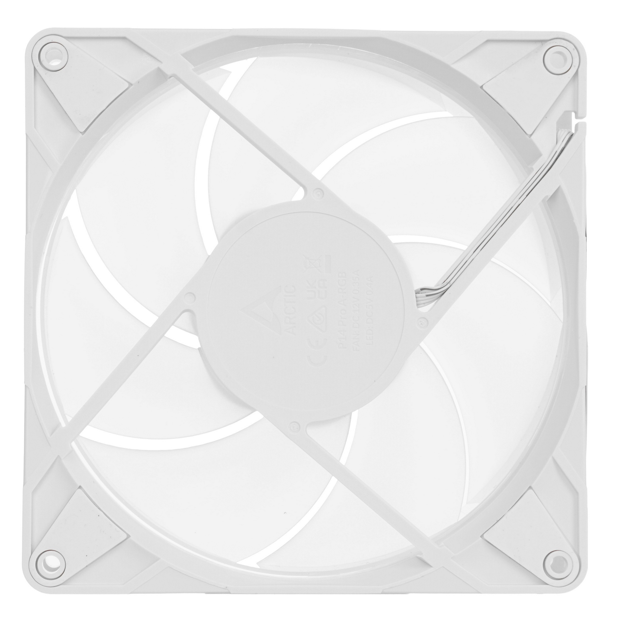 Вентилятор корпусной ARCTIC P14 Pro A-RGB (White) - retail (ACFAN00318A)