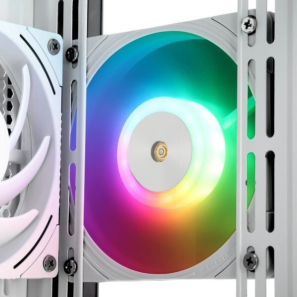 Вентилятор для корпуса Thermalright TL-C12015W-S ARGB 120х120x15 белый 4-pin 24.1дБ (TL-C12015W-S-AR