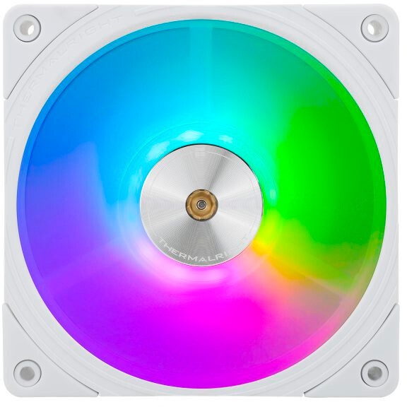Вентилятор для корпуса Thermalright TL-C12015W-S ARGB 120х120x15 белый 4-pin 24.1дБ (TL-C12015W-S-AR