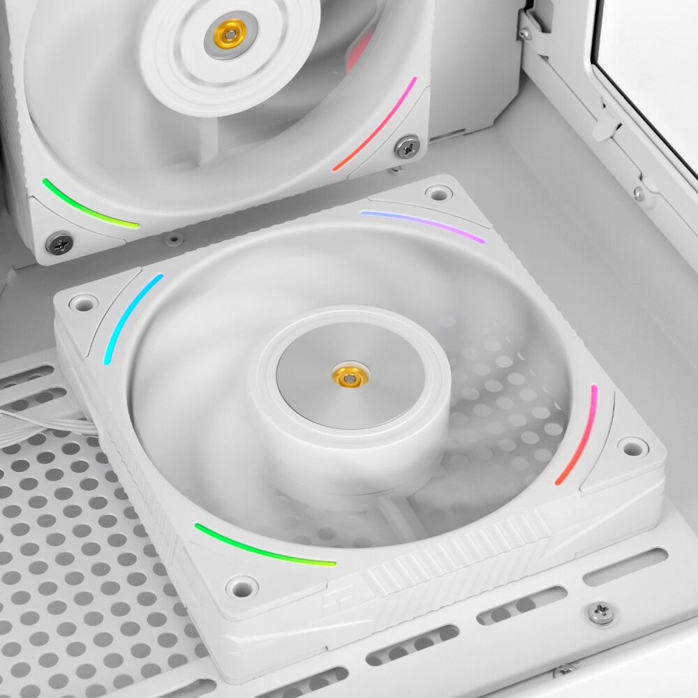 Вентилятор для корпуса Thermalright TL-C12015W-S ARGB 120х120x15 белый 4-pin 24.1дБ (TL-C12015W-S-AR