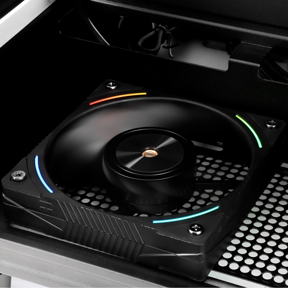 Вентилятор для корпуса Thermalright TL-C12015W-S ARGB 120х120x15 белый 4-pin 24.1дБ (TL-C12015W-S-AR