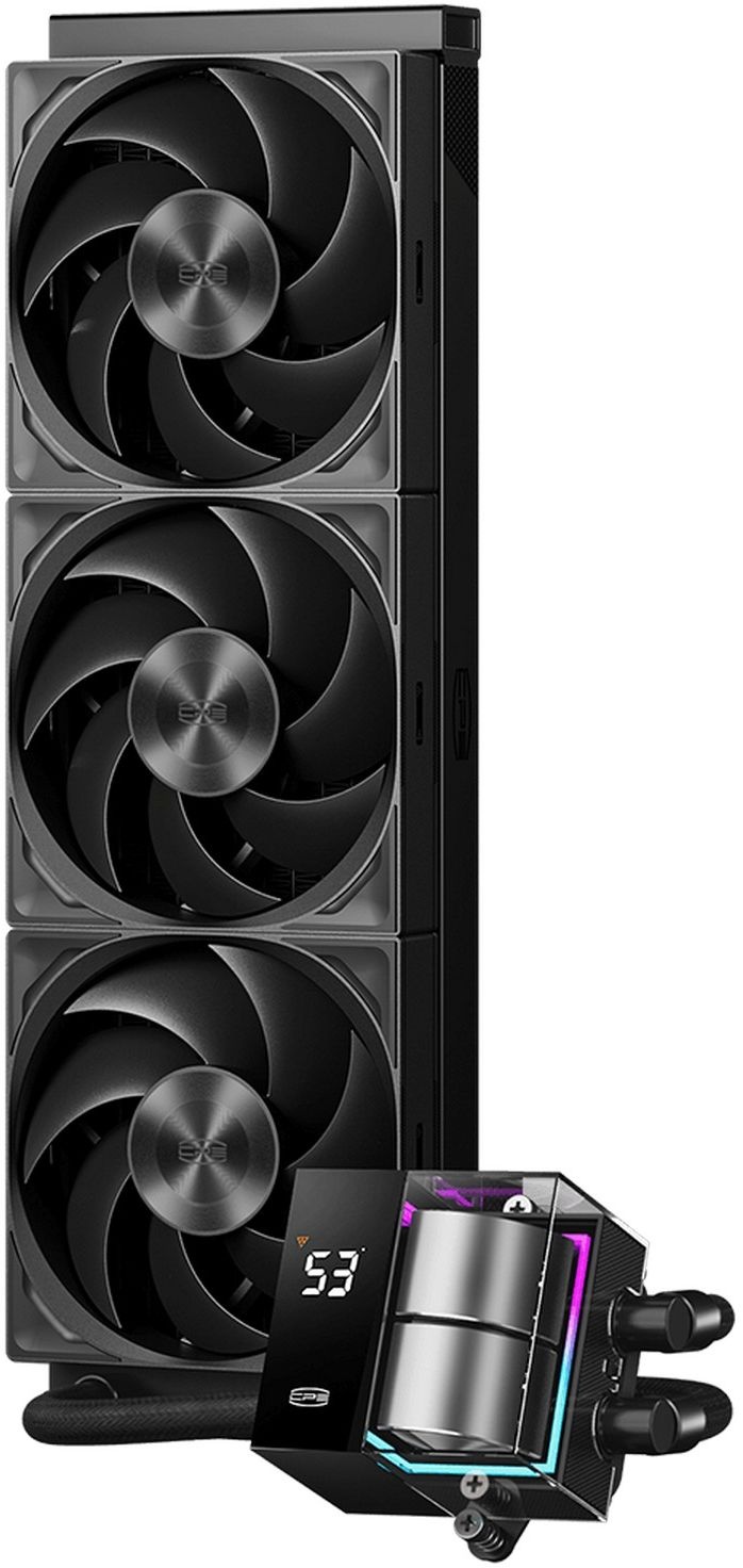 Система водяного охлаждения PcCooler DS360 Pro Digital ARGB Soc-AM5/AM4/1200/1700/1851 черный 4-pin