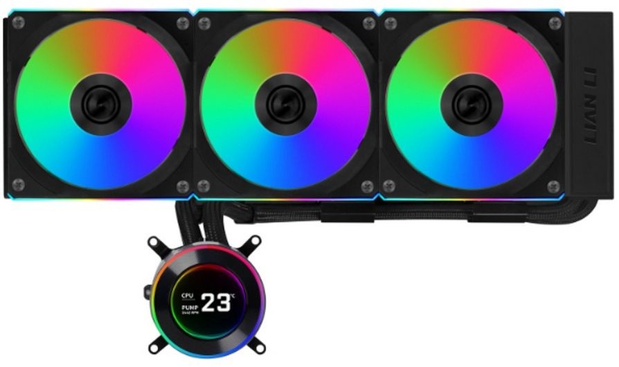 Система водяного охлаждения Lian-Li HydroShift II LCD-C 360CL ARGB Soc-AM5/AM4/1700/1851 черный 4-pi